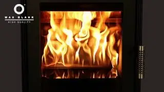 Stromloses Pelletfeuer, nur so beim Max Blank Fachh&auml;ndler - O2b