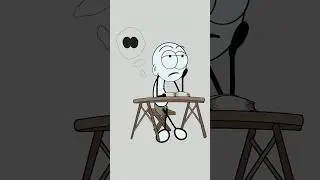 POV Stickman chair fail 😂 | Funny Animation Short | Rico Style Comedy #shorts @ricoanimations0