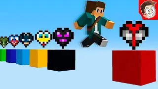 conquistei CORAÇÕES SUPER FORTES no minecraft...
