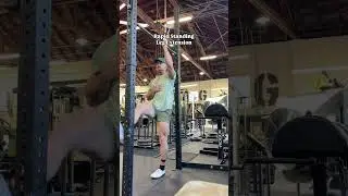Rapid Standing Leg Extension #flexibility #legextensions