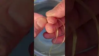 Изготовление веревок из листьев юкки.