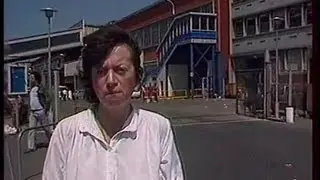 Ambiance et réactions à Talbot Poissy - archive vidéo INA