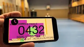 TAEKWONDO WT – ROMJULSUTFORDRINGEN I POOMSAE 2025 – E-STEVNE - ANNA KIM- KUMGANG