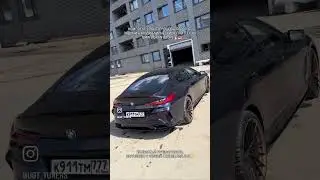 Изготовили комплект сплиттеров для БМВ 8 ГРАН КУПЕ и окрасили из в черный глянец под лак🔥