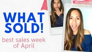 What Sold on Poshmark, eBay, Mercari, and Kidizen in the Last Week of April!