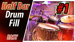 Half Bar Drum Fill Drum Tutorial Lesson Easy