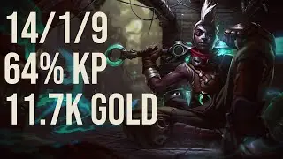 DRX 홍창현 Ekko Jungle vs Nidalee KR 11.17 Challenger Replay