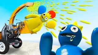 Can Rainbow Friends Survive the Shredder?