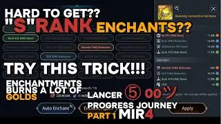 MIR4: Enchanting Like a Pro: With this TRICK Master the Basics and Beyond