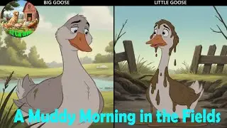A Muddy Morning in the Fields ,  Big Goose - Little Goose