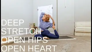 YOGA MIT KITTY - 17 Minuten Deep Stretch Yoga Flow | engelhorn sports