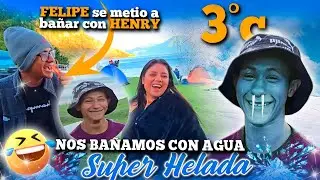 MORIRAS SE RISA😂 LIPE tenía mucho frío y se baño con HENRY 😂 FeLipe está cumpliendo con su promesa