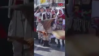 North Macedonian Revellers Dress In Fun Costumes