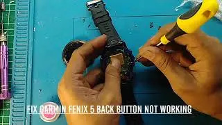 fix garmin fenix 5 back button not working