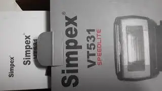 Simpex vt531 speedlite # simpex #camara flashes