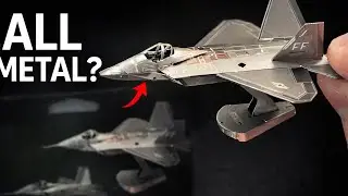 Building the Metal Earth F-22 Raptor
