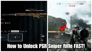 Battlefield 6 &mdash; как БЫСТРО разблокировать снайперскую винтовку PSR!