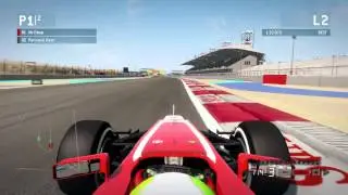 Bahrain F1 2013 Marussia Trial Hot Lap Codemasters