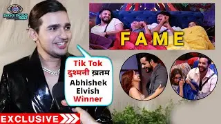 Bigg Boss OTT 2 | Vishal Pandey Reaction On F.A.M.E Group, Abhishek Elvish Winner, AbhiSha Vs AbhiYa