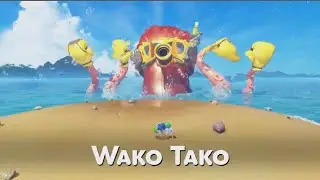 HOW TO DEFEAT WAKO TAKO IN ASTROBOT! 