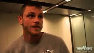 Niklas B&auml;ckstr&ouml;m Interview June 2013 | MMAViking.com