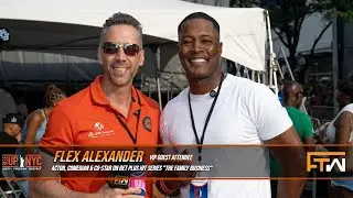 Todd interviews actor/comedian, Flex Alexander I Rise Up NYC I 125th Street I Harlem, NY