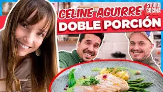 CELINE AGUIRRE VIENE POR SU REFUERZO 😉 I Pescado con puré y espárragos I Studio Cocina