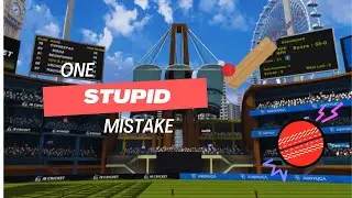 One stupid mistake cost me | Australia vs England | Meta Quest 3 | IB Cricket | Oculus