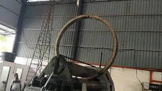 120 thickness x 200mm solid bar bending by MB ROLLING S/ B MALAYSIA