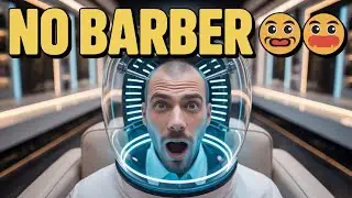 Dubai AI Hair Cutting Machine 🤯 | No Barber, Just Put Your Head Inside!👉 &ldquo;Dubai AI Hair Cutting Ma