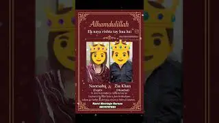 🌸 Alhamdulillah | Noorsaba (Vapi) & Zia Khan (Mumbai) | New Rishta Fix | Mai Razvi Marriage Bureau 💍