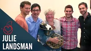 Julie Landsman live on Sarah´s Horn Hangouts