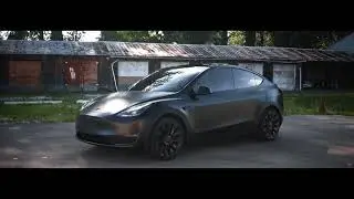 Tesla Model Y with Full Hexis Bodyfence Matte PPF in Dayton, Ohio