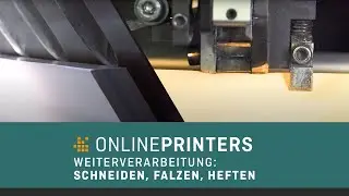 Schneiden, Falzen, Heften &ndash; Drucksachen in der Weiterverarbeitung