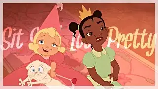 Disney Princesses || Sit Still, Look Pretty