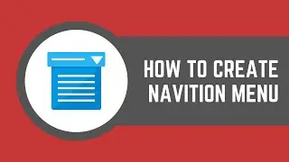 Animated Navigation Menu Bar using HTML CSS _ Menu Hover Animation