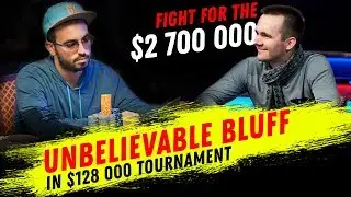 Unbelievable bluff from Bryn Kenny in $128K tournament | $2,700,000 for the first