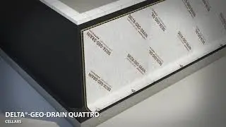 Дренажная мембрана DELTA GEO DRAIN Quattro