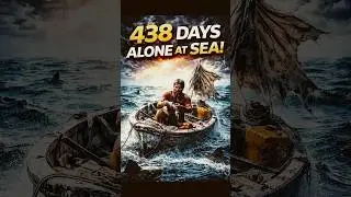 Samandar me 438 din &mdash; ye real survival story hai!😱#shorts #trendingshorts #hindifacts #facts