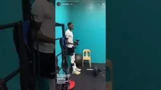 Quincy Miller - Converge import working out with his teammates, showed some dance moves as well