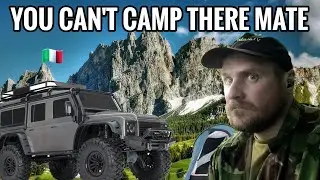 Wild Mountain Camping Italy / European Stealth Camping 🇪🇺