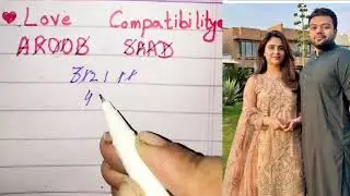 Ducky Bhai and Aroob Jatoi Love Compatibility ❤