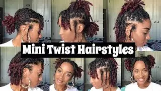 7 Quick Mini Twist Hairstyles | Natural Hair