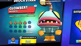 Gram tryb w Glowberta odbieram skrzynkę  Glowberta w brawl stars