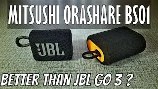 JBL GO 3 Look-alike 🇵🇭| Mitsushi Orashare BS01 vs JBL GO 3 vs T&G TG-313 | Speaker Comparison