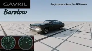All Gavril Barstow Performance Runs! | BeamNG.drive | V0.36