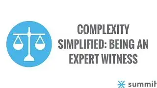 Complexity Simplified: Expert Witnesses with Albert Lee (Audio)