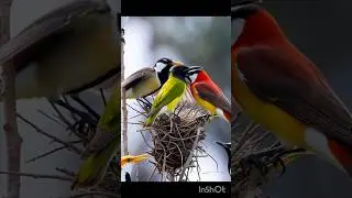 Amazing love story of lovely birds is the most family friendly one 🐦#birds #shorts #spritualvibes