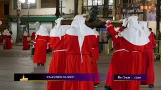 Trasllats processionals, process&oacute; i via crucis celebrats el Dimarts Sant a Alzira 2025