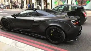 McLaren 650s Spider Liberty Walk Bodykit Supercar Sound, Acceleration, + Walk Around | SIL